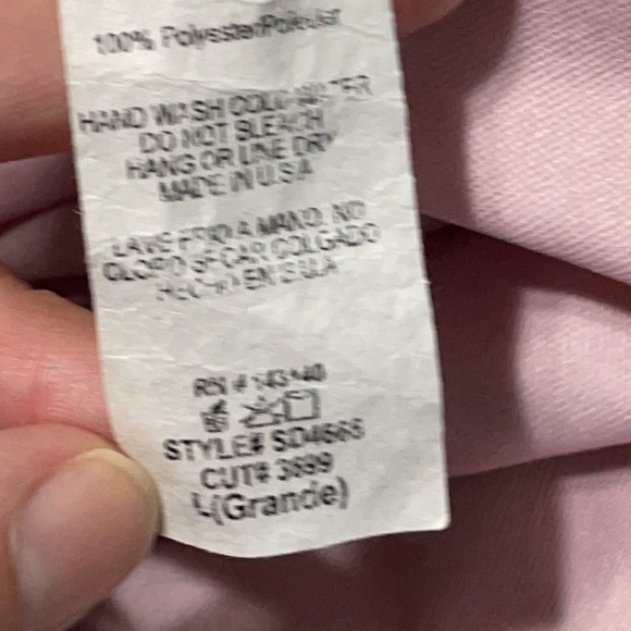 Floral blush pink summer dress - Picture 6 of 6